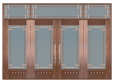 仿銅門定制
